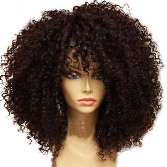 Other - Natural Short Curly Wavy Wig Synthetic Women Hair